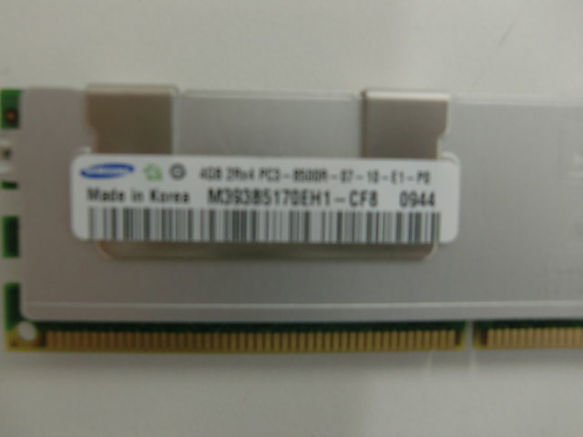 サーバー用メモリ PC3 8500R (2GB 1R×4 16枚)(4GB 2R×4 4枚)(8GB 2R×4