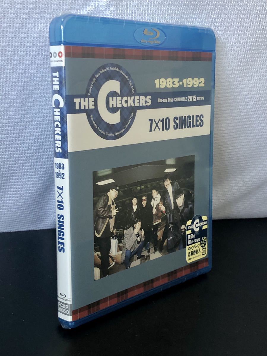 3.貴重【Blu-ray】チェッカーズ/「1983-1992 7×10 SINGLES」CHRONICLE