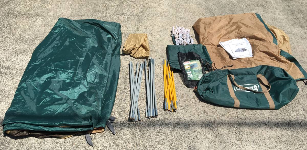 中古】コールマン テント BCクロスドーム 270 +グランドシートセット