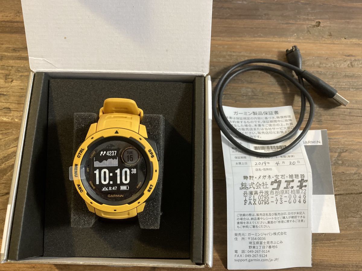 Instinct Garmin 日本 0 ガーミン（GARMIN）（メンズ、レディース 