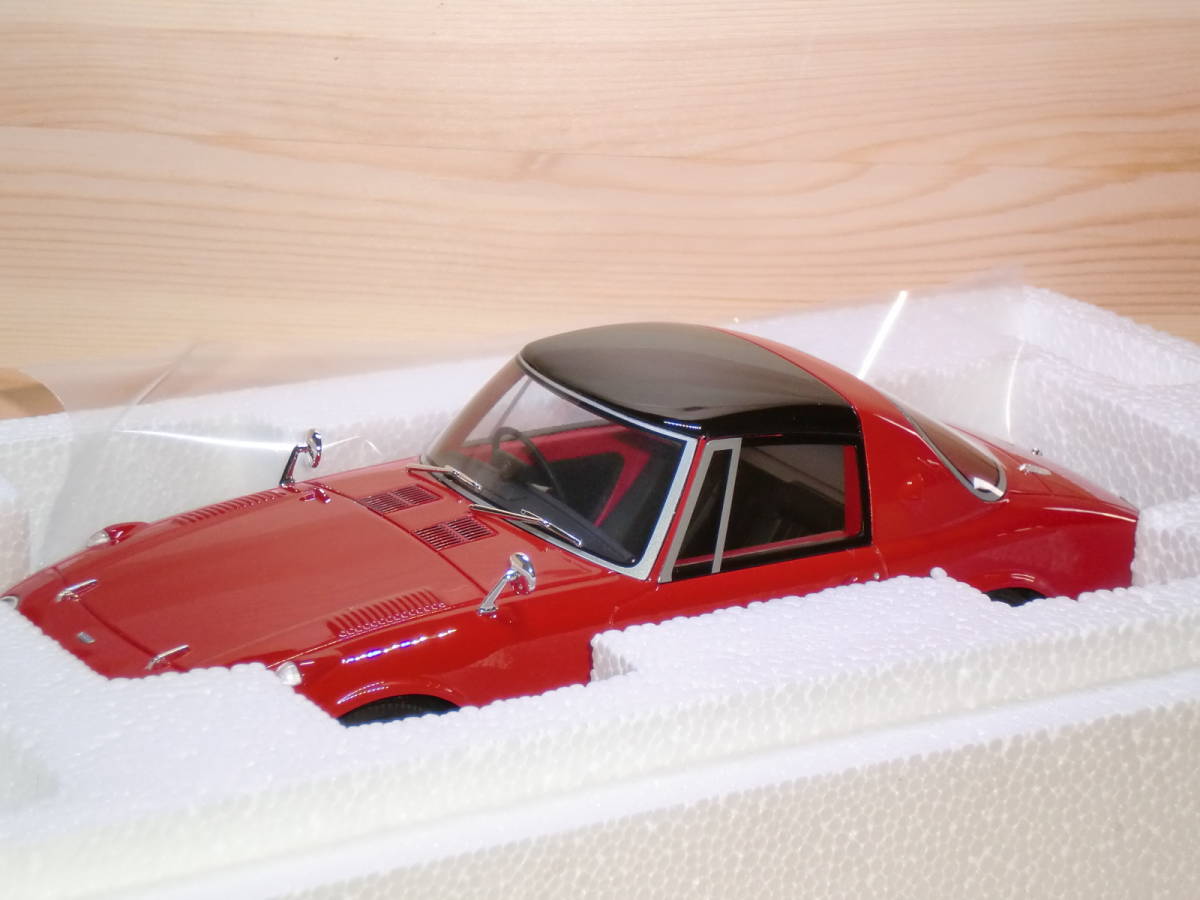 SAMURAI 1/18scale Toyota Sports 800 (Red) 京商 Toyota SAMURAI 1