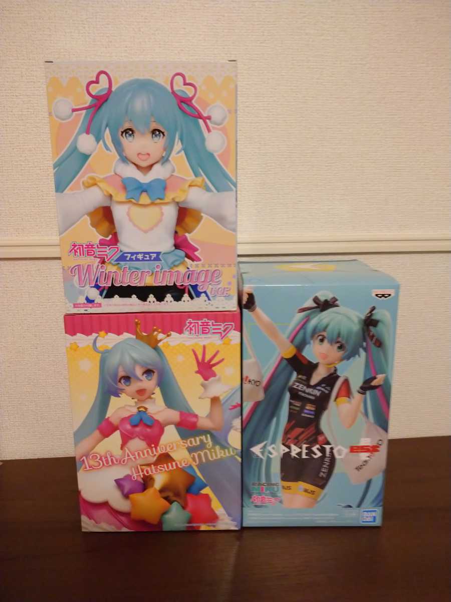 バースデーセット 初音ミク フィギュア 3種セット 新品・未開封初音ミク