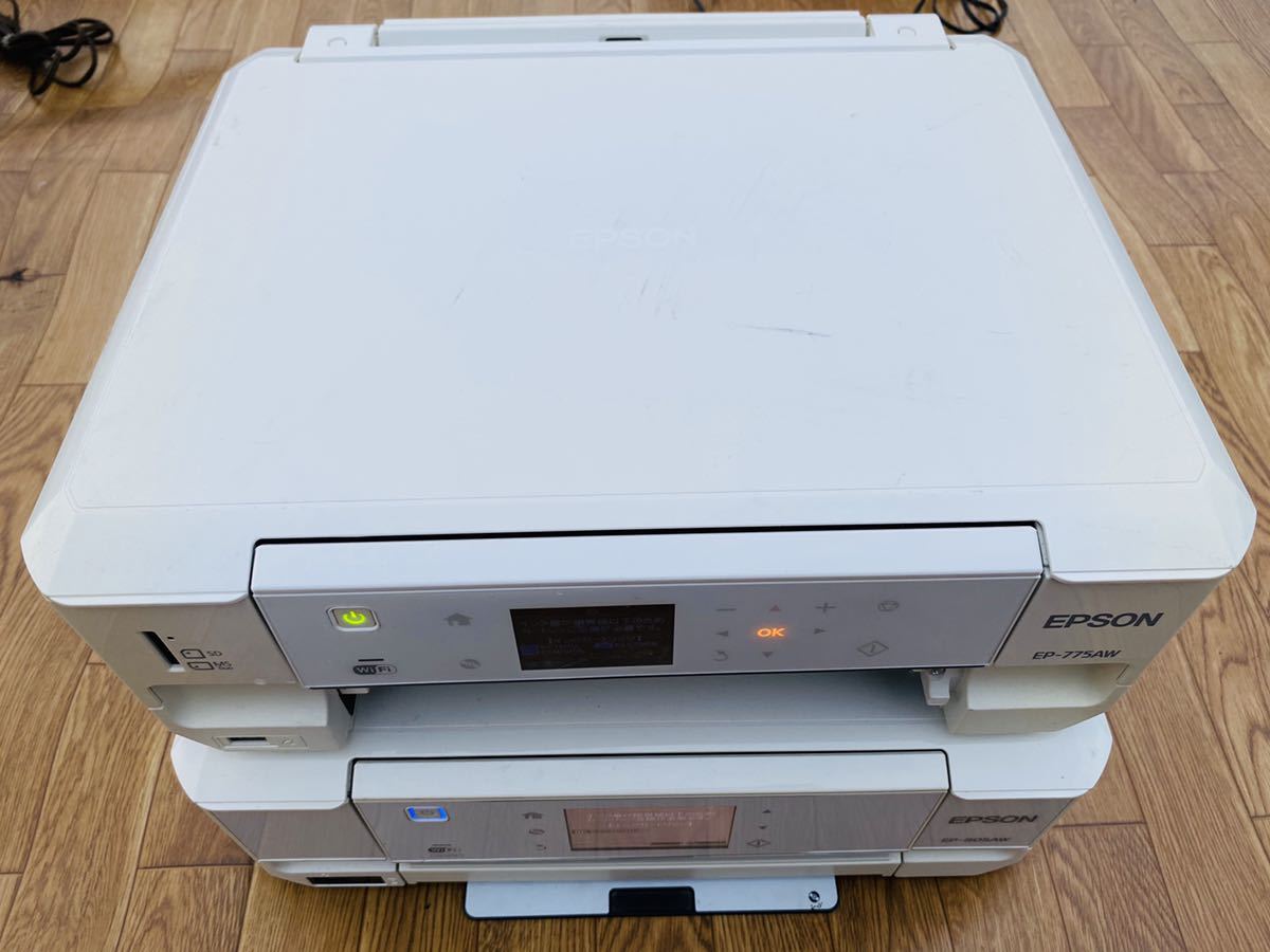 プリンター EP-805A EW-452A 2台 動作未確認 ☆動作未確認 プリンター EP-805A EW-452A 2台 動作未確認 ☆動作未確認