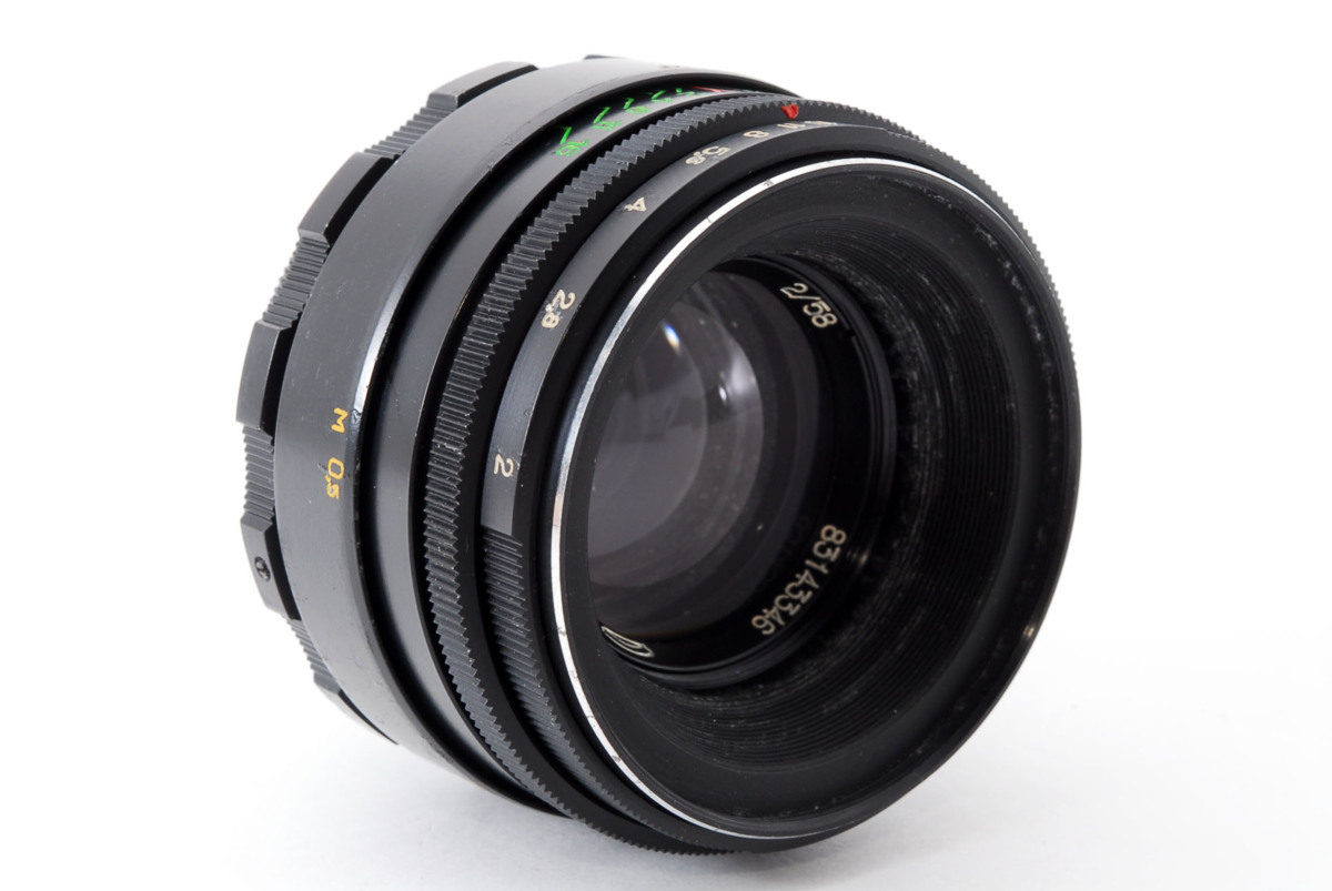 分解清掃済 Helios-44-2 58mm f2 ぐるぐるボケ 14 良品】 Helios-44-2 58mm f2 M42 ヘリオス ぐるぐるボケ オールド