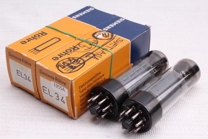 SIEMENS EL34 4本組 未使用品？ シーメンス Yahoo!オークション el34