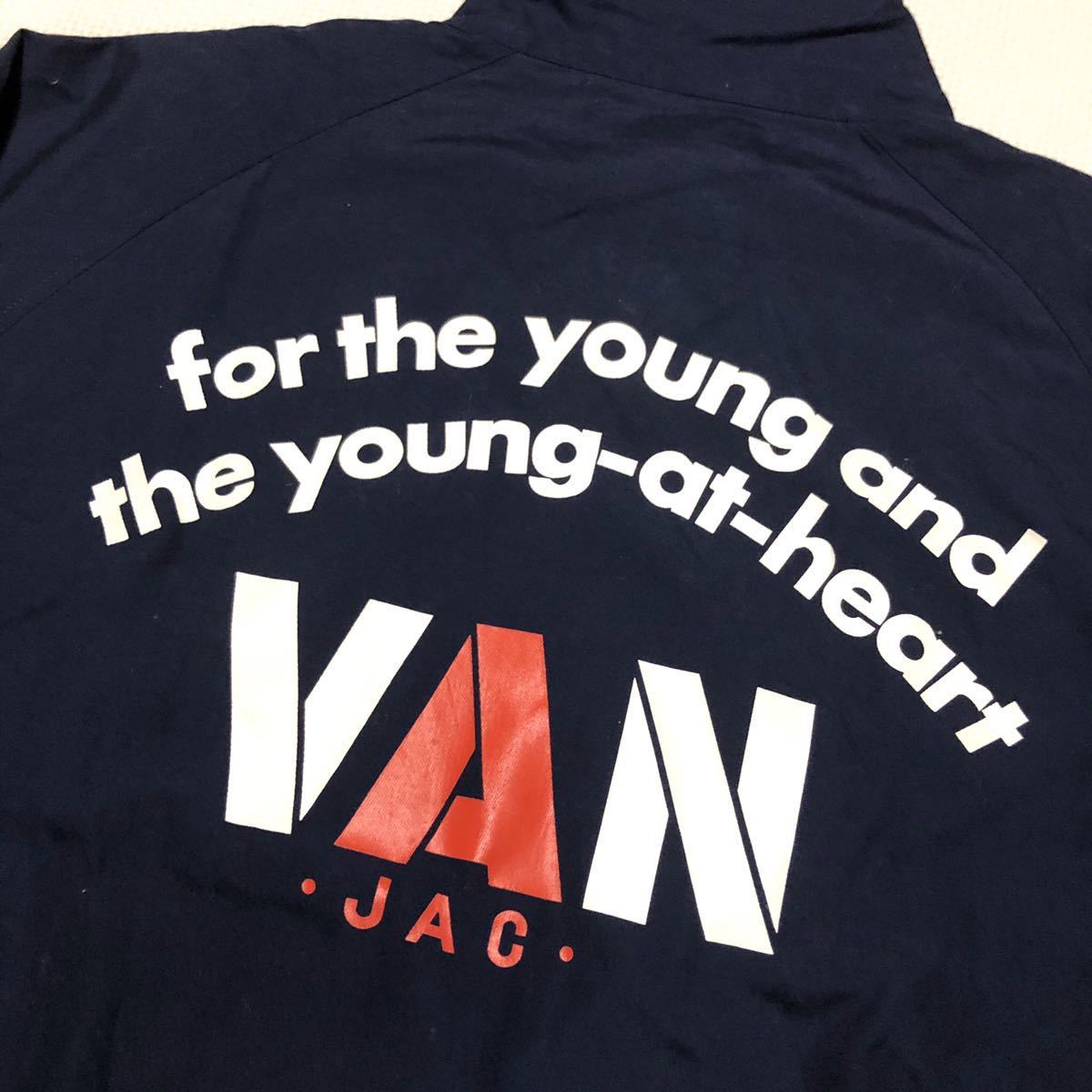 VAN JAC ヴァンヂャケット 背面アーチロゴ スイングトップ ジャケット