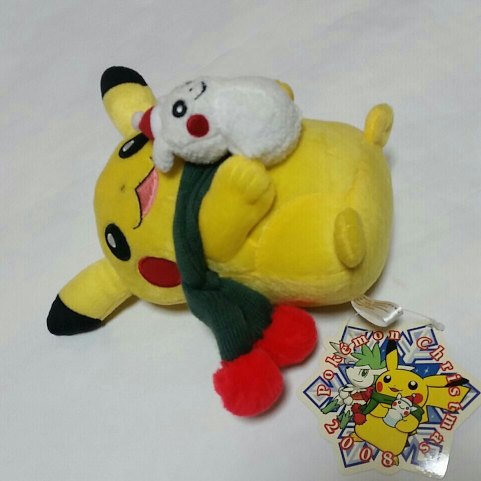 ピカチュウ ぬいぐるみ 2008年クリスマス ポケモンセンター 2008 ピカチュウ ぬいぐるみ ポケモン