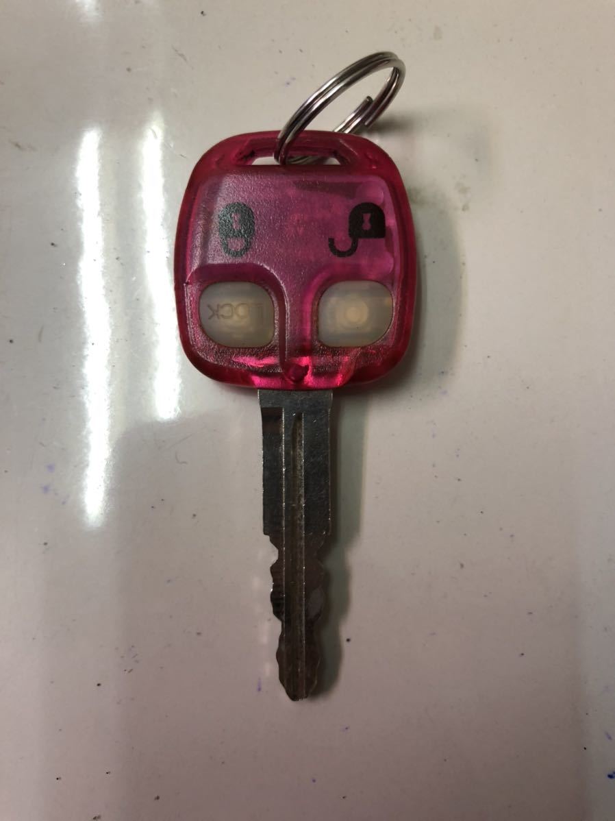 キーレス ピンクスケルトン H81W ekワゴン_2