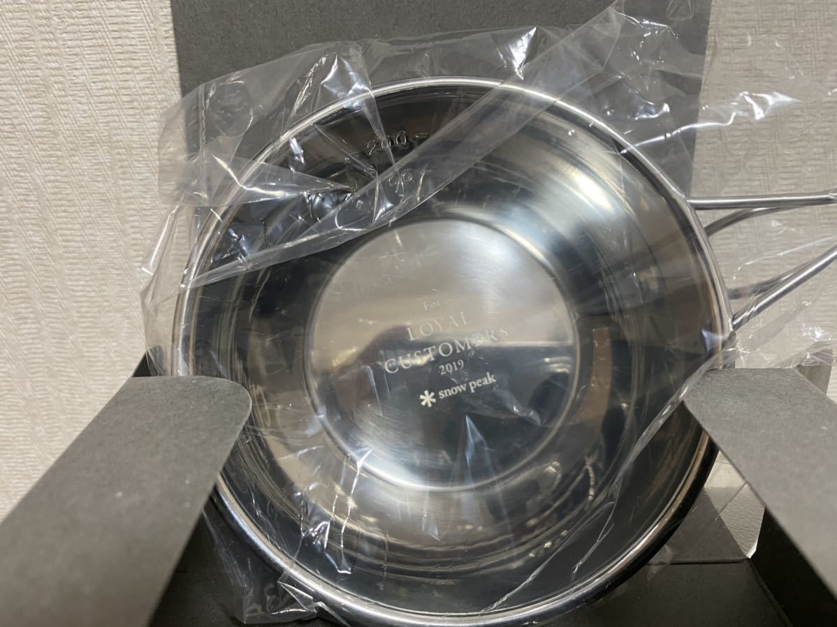 【非売品・新品】スノーピーク 2018～2020年 ミラーポリッシュシェラカップ スノーピーク snowpeak シェラカップ ミラーポリッシュ 2018 2019