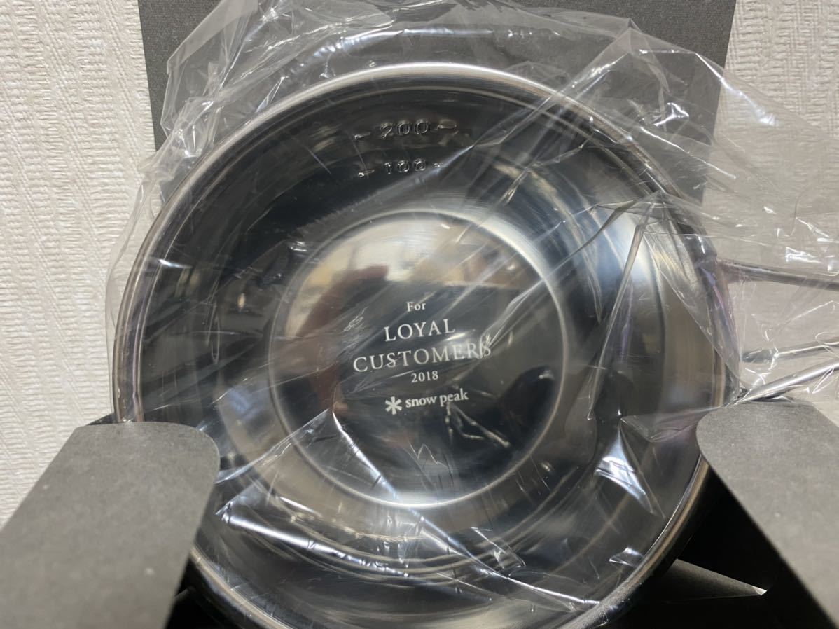 スノーピーク snowpeak シェラカップ ミラーポリッシュ 2018 2019