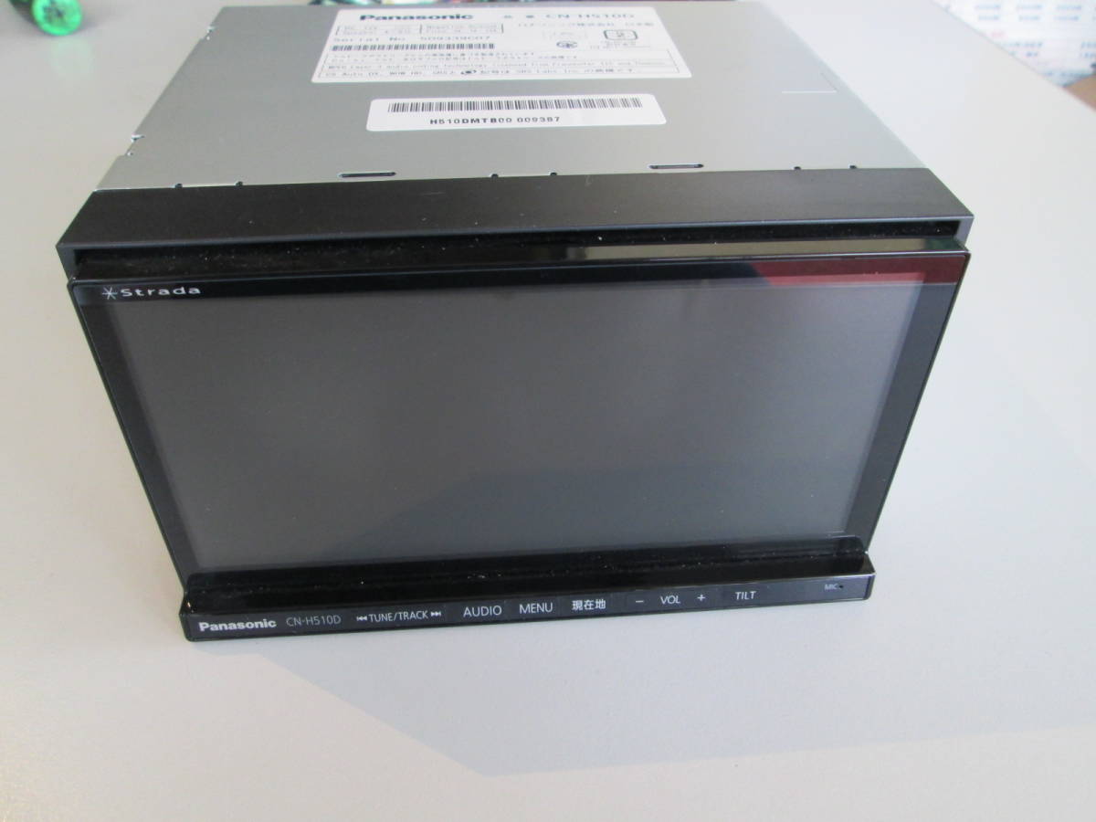 パナソニック フルセグ CN-H510D ストラーダ HDDナビ Bluetooth ナビ 