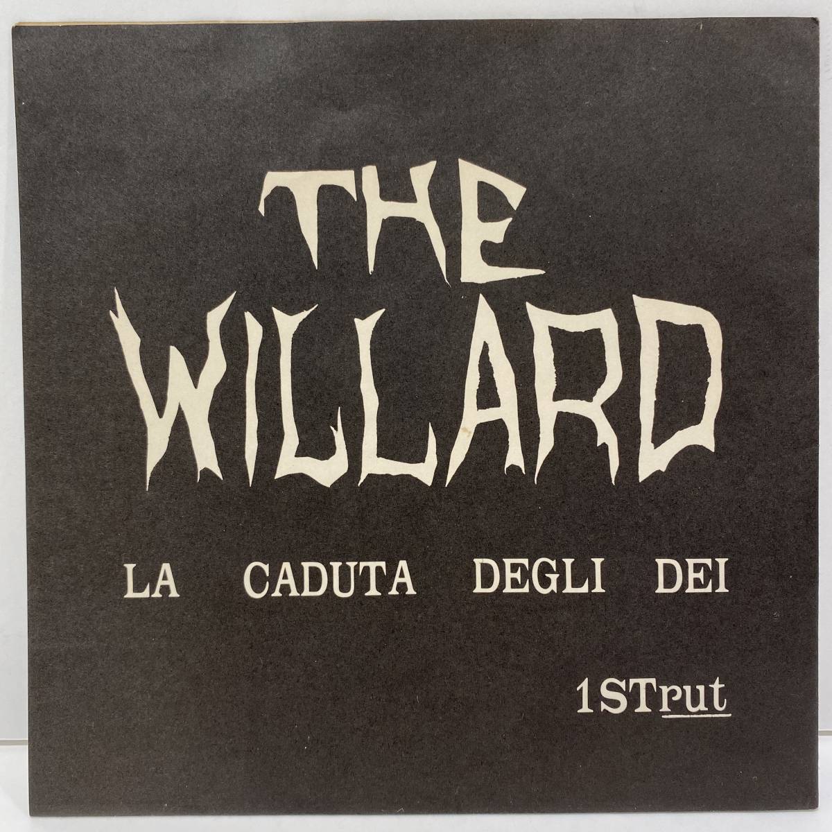 【新宿ALTA】WILLARD/LA CADUTA DEGLI DEI(ING001) 7インチ ソノシート J-PUNK J-HARDCORE 日本のパンク ハードコア