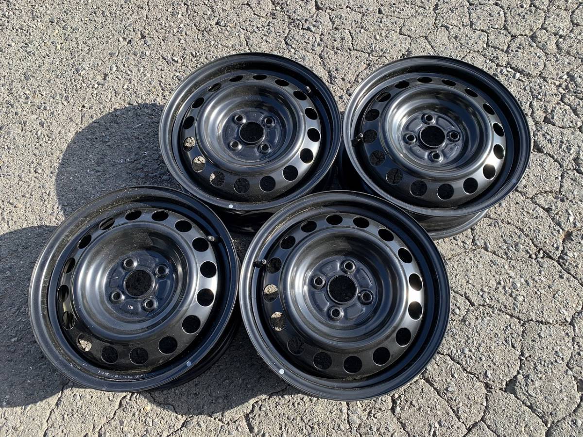 H29年 アクア NHP10 純正 スチールホイール 新車取り外し品 15インチ 