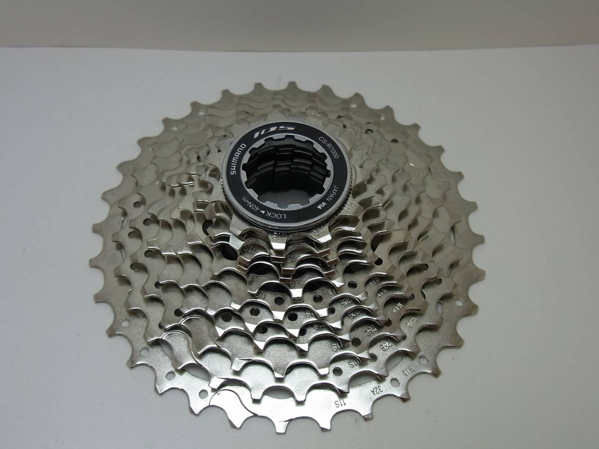  未走行新車外し シマノ shimano 105 スプロケット CS-R7000 11-32T 11速(スプロケット)｜売買されたオークション情報、yahooの商品情報をアーカイブ公開 - オークファン スプロケット