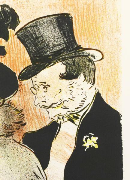 真作】【WISH】ロートレック Henri de Toulouse‐Lautrec 「The Ault