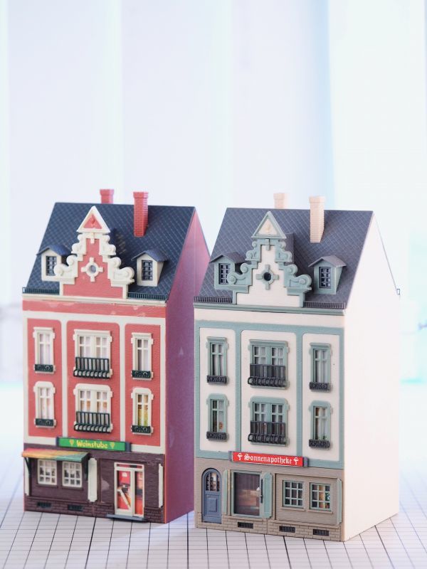 Faller FALLER ファーラー HO houses : Row Town - H0 1⁄87 N Village 1⁄87