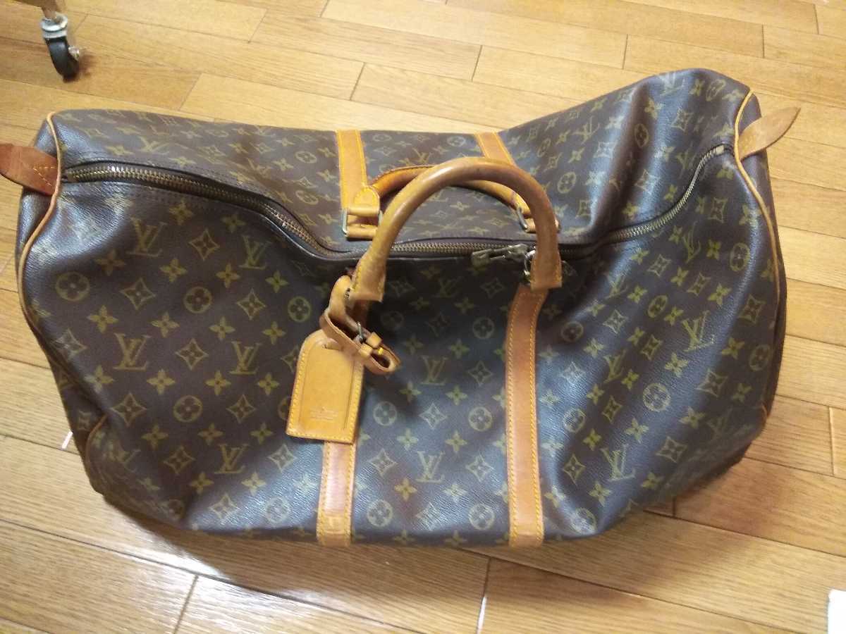 最新作，爆買い ルイヴィトン LOUIS VUITTON モノグラム キーポル55 バンドリエール ボストン バッグ 旅行鞄メンズ レディース(ボストンバッグ)｜売買されたオークション情報、yahooの商品情報をアーカイブ公開 かばん、バッグ