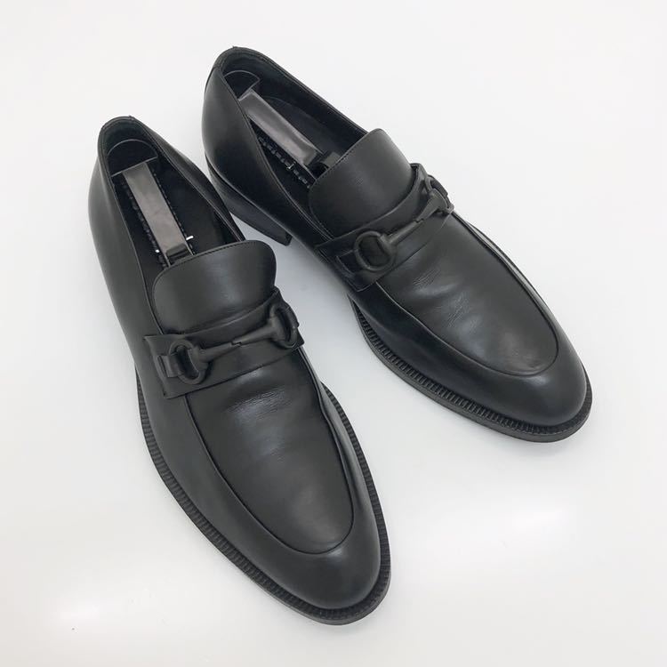 美品,GUCCI イタリア、人気のブラック ローファー 41.5 美品,GUCCI イタリア、人気のブラック ローファー 41.5