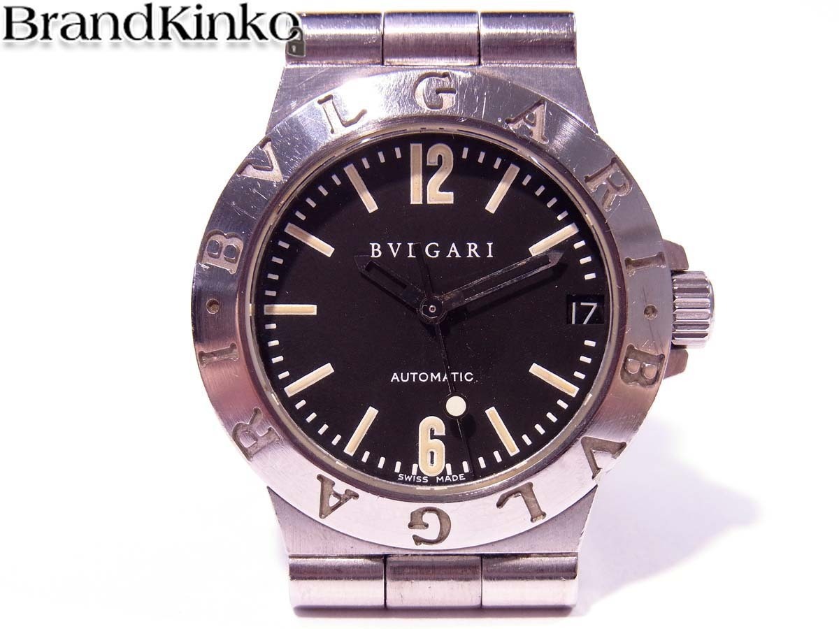 1円～ ブルガリ BVLGARI ディアゴノスポーツ LCV29S レディース腕時計 