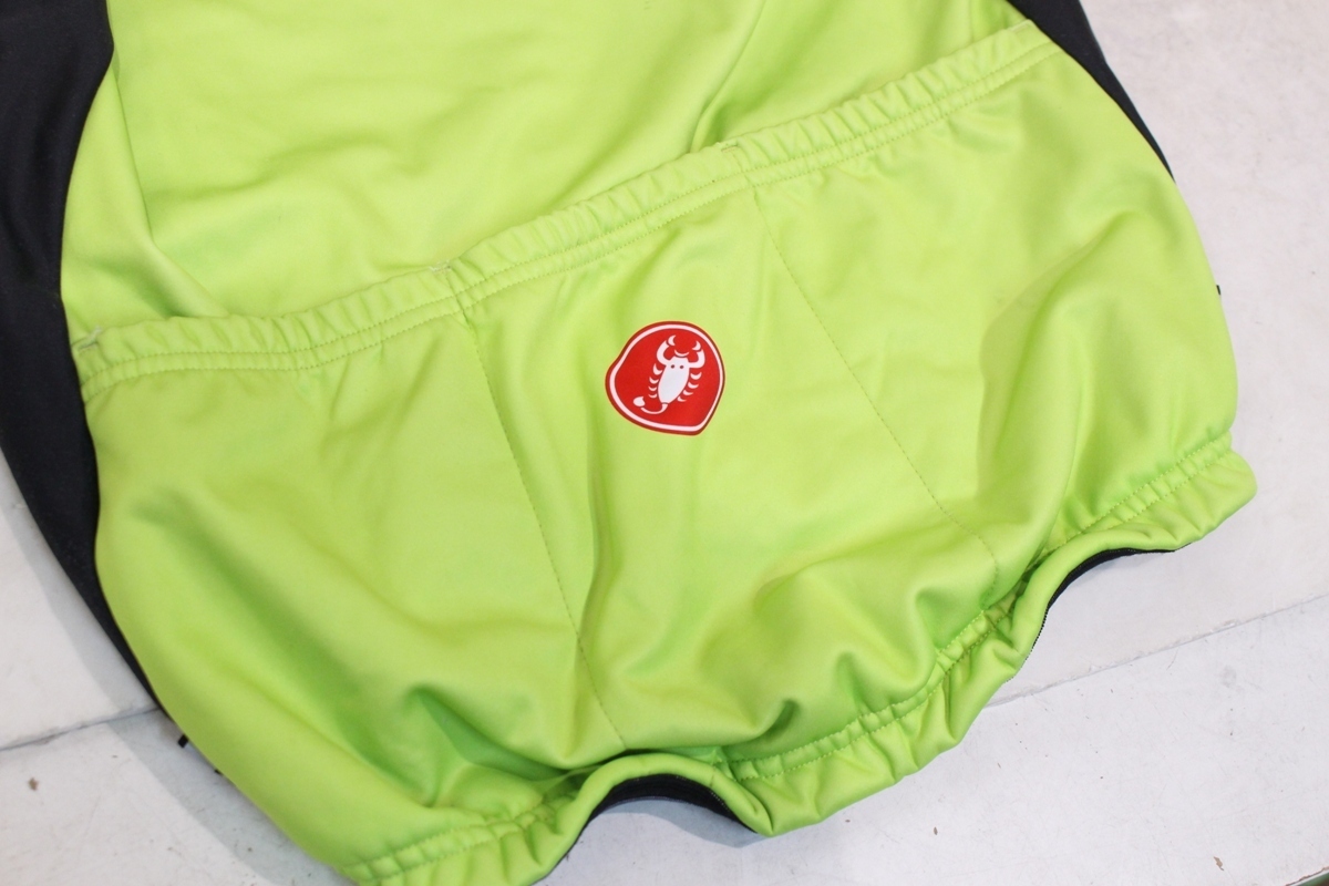 CASTELLI ジャケット カステリ ( JACKET Lサイズ Castelli 「カステリ」 ) AKIBA店 &frasl; サイクルジャケット 長袖 黒 ブラック バイチャリ