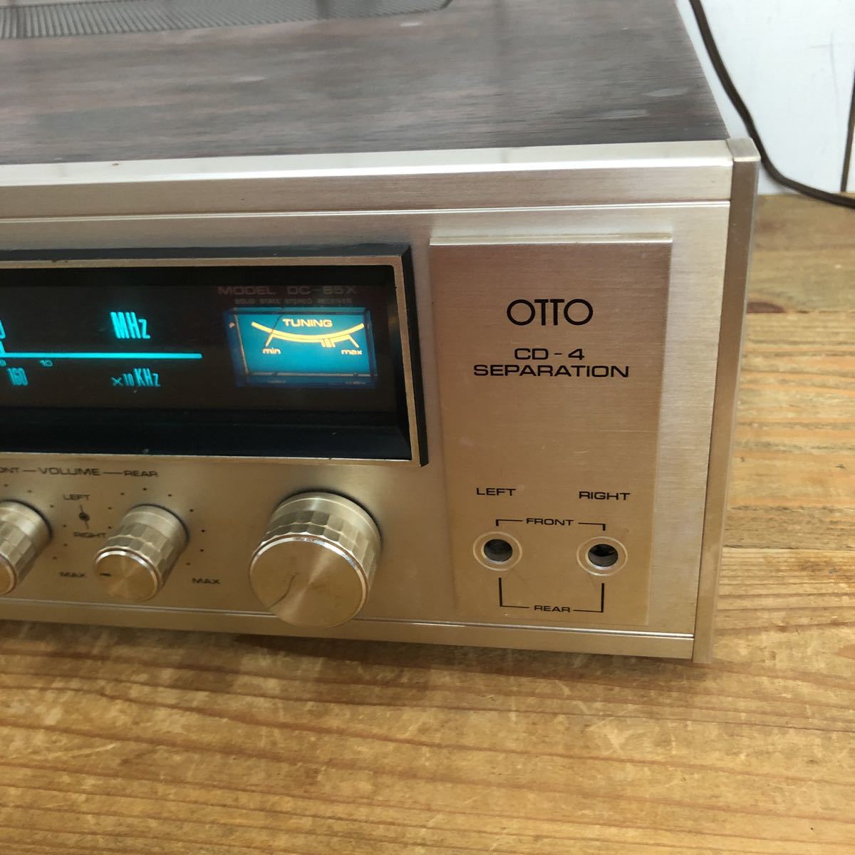OTTO ◇1970年代初期 4CHセパレートステレオOTTO 「DC-7100」の SANYO 