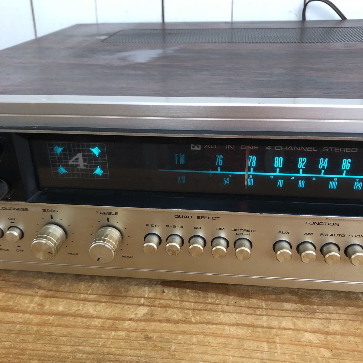 OTTO ◇1970年代初期 4CHセパレートステレオOTTO 「DC-7100」の SANYO 