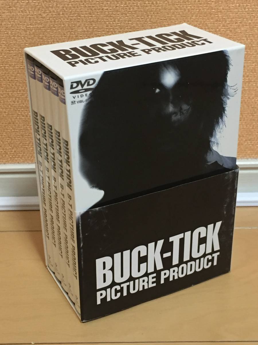 BUCK-TICK バクチク B-T PICTURE PRODUCT DVD BOX 5枚組 帯付き VIBL 