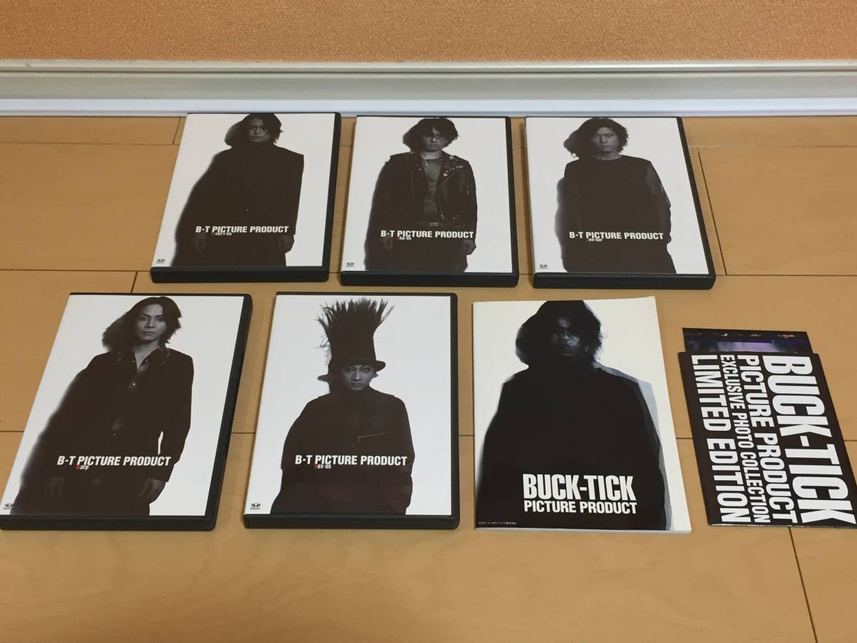BUCK-TICK バクチク B-T PICTURE PRODUCT DVD BOX 5枚組 帯付き VIBL 