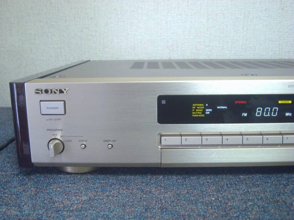 SONY/ソニー FM/AMステレオチューナー ST-S333ESJ【現状渡し品】 ☆