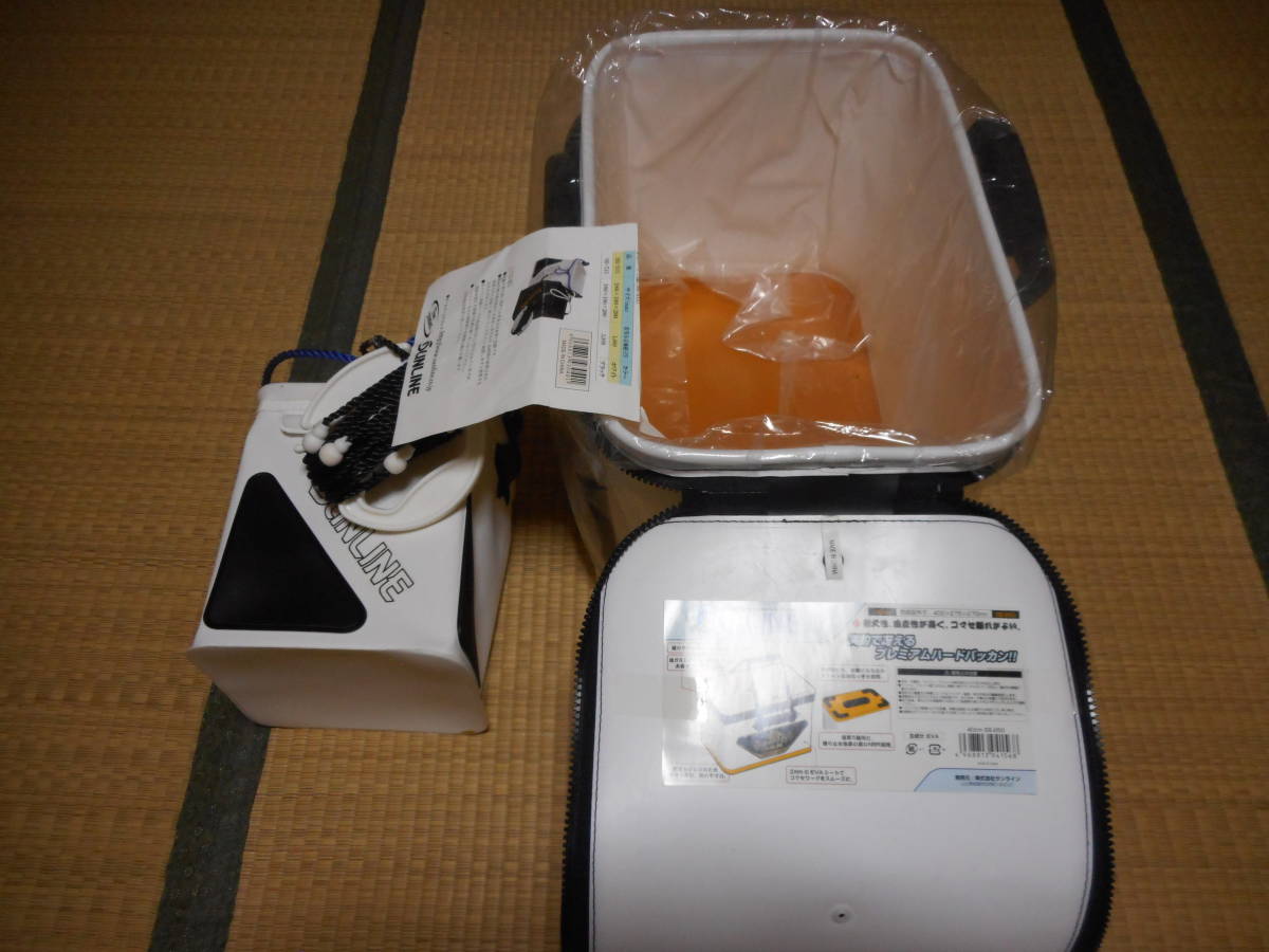 定番人気，爆買い サンライン 撒き餌バッカン40cm 水汲みバッカン セット(がまかつ)｜売買されたオークション情報、yahooの商品情報をアーカイブ公開 - オークファン 磯竿
