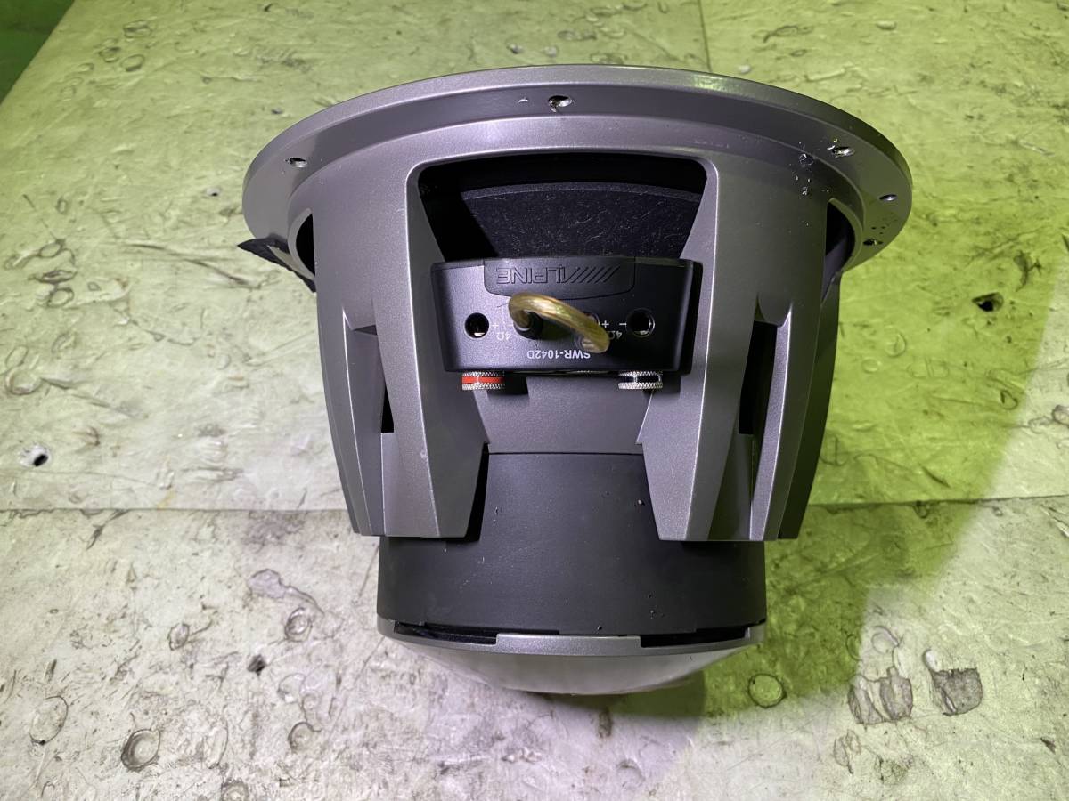 ALPINE アルパイン SWR-1042D SWR 1042Dサブウーハー ペア 送料無料
