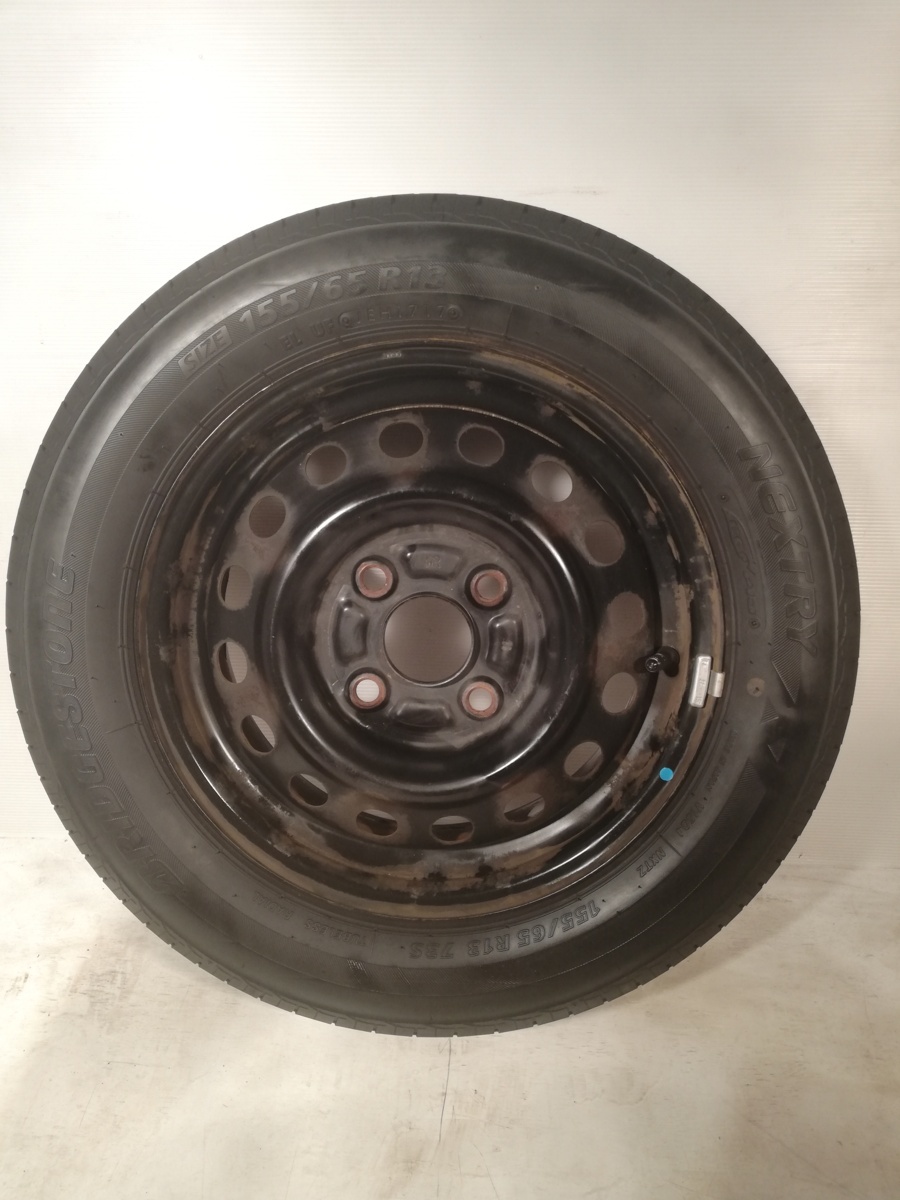 最安値！ 155/65R13 ノーマルタイヤ 13x4B 4-100 スペアタイヤ 車載用