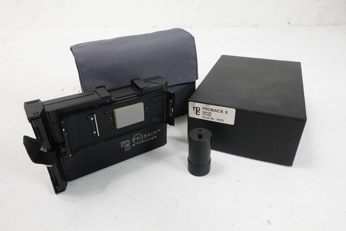 さらに 値下げ 中古 NPC PROBACK ニコン NIKON FE FM用 ポラロイド