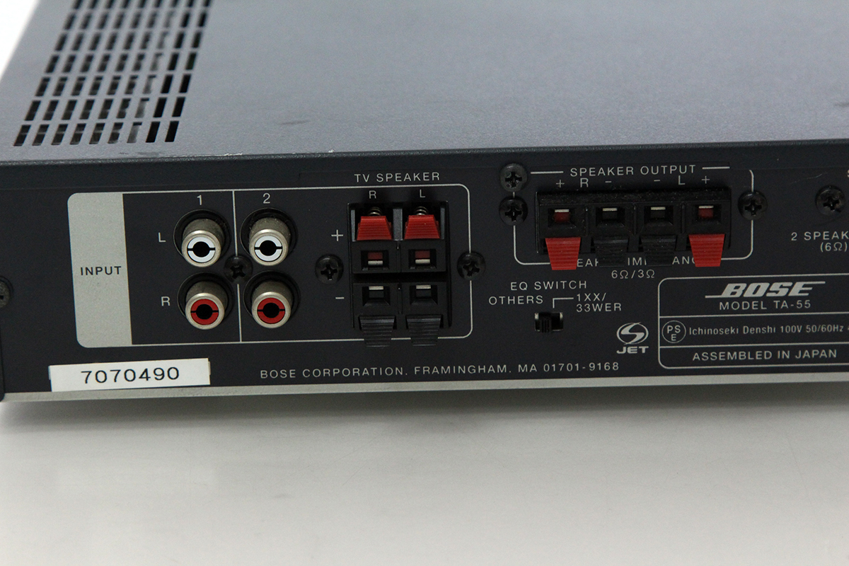 美品｜ボーズ Bose TA-55 アンプ テレビアンプ ζI1763-1