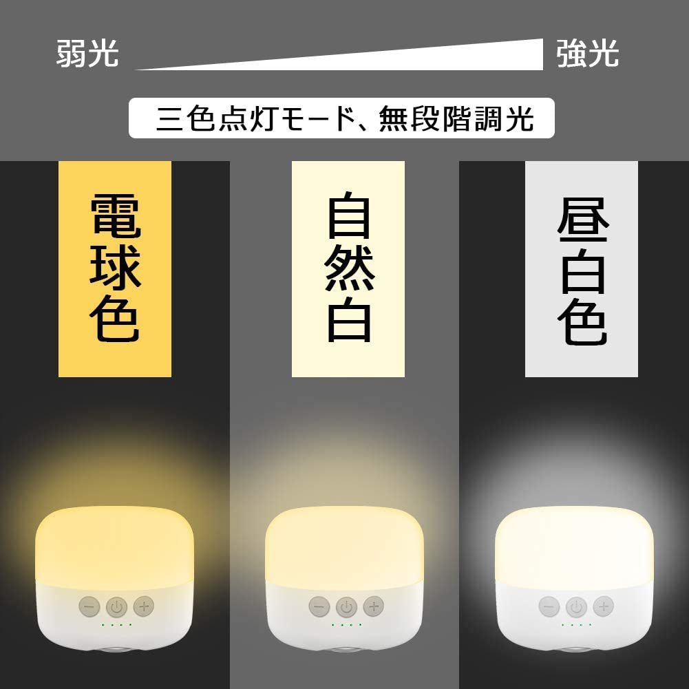 Beszing 3色切替 LEDランタン 無段階調光 光色・輝度記憶搭載 ledランタン 5200mAh USB充電式 無段階調 ランタン, ランタン 三色切替 - レビュー アウトドア用 ledランタンが、キャンプのチルタイムを演出してくれる