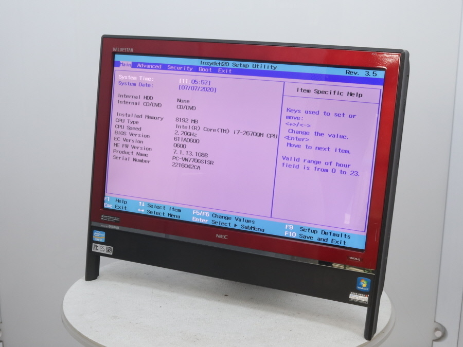 NEC PC-VN770RSW オールインワンPC 楽天市場】nec pc－vn770の通販