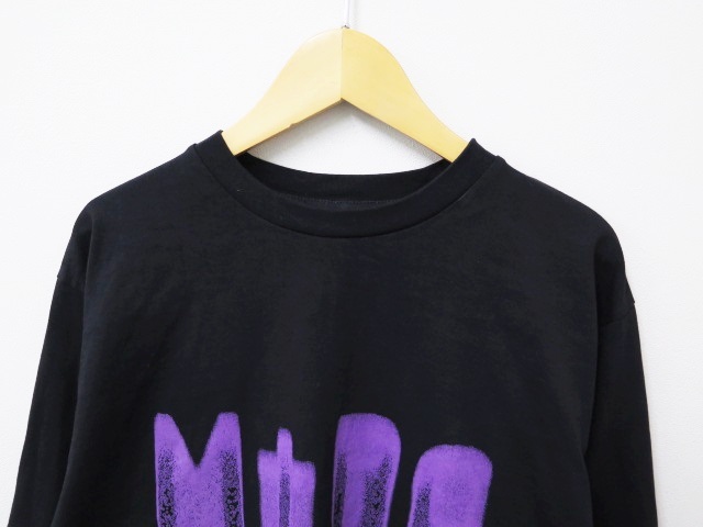 M+RC NOIR マルシェノア ダブルレイヤード ロングスリーブ Tシャツ 美 