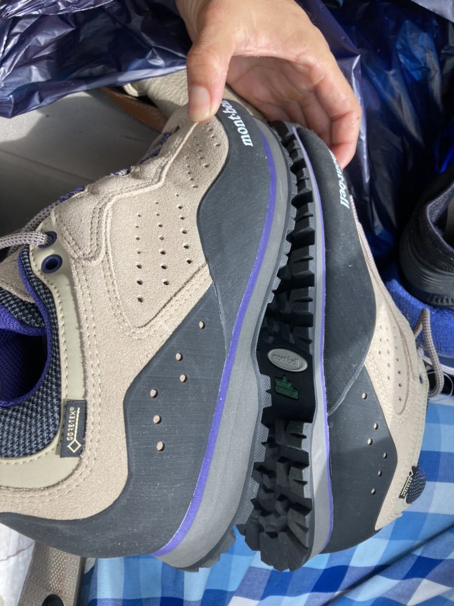 美品 モンベル トレッキングシューズ登山靴 ゴアテックス