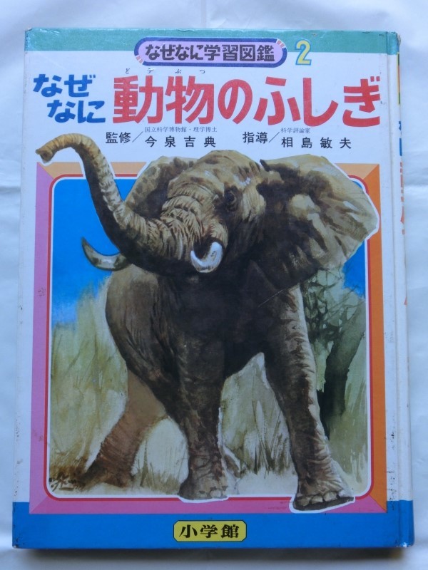 小学館 なぜなに学習図鑑 なぜなに動物のふしぎ - なぜなに学習図鑑