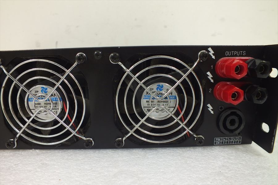 【美品】Amcron XLS202 アムクロン パワーアンプ □Amcron アムクロン XLS202 パワーアンプ 動作確認済 音出しOK 中古
