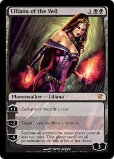 ヴェールのリリアナ　2枚セットサインドfoil foil プロモ of the Veil ヴェールのリリアナLiliana ヴェールの