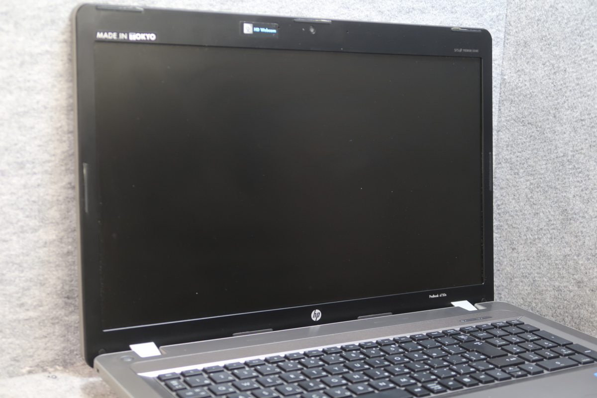HP ProBook 4730s Core i5-2430M 2.4GHz 2GB DVD-ROM ノート ジャンク 