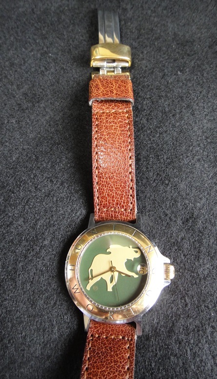 ☆ HUNTING WORLD / AUTOMATIC 18K GOLD BEZEL ◇ ハンティング 