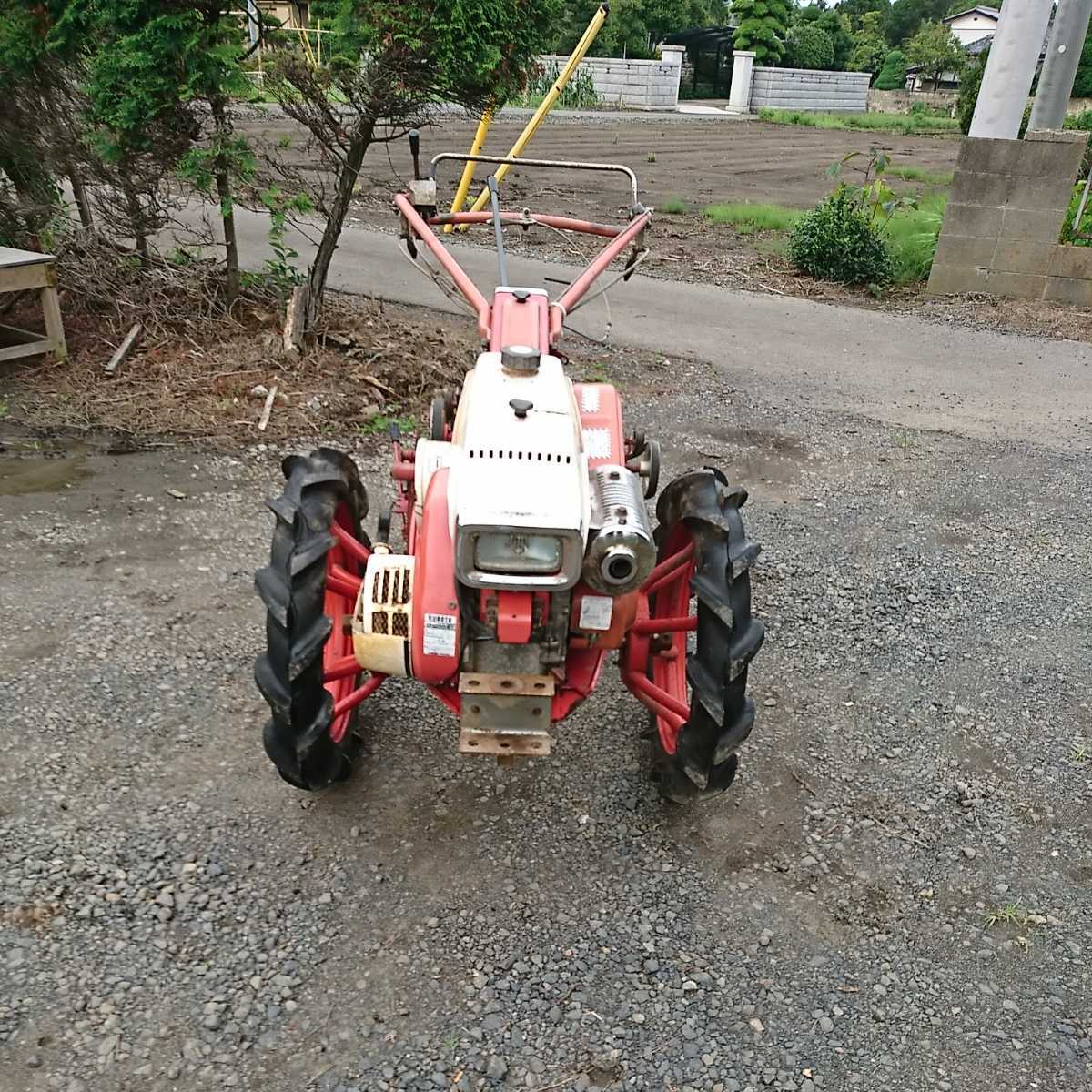 茨城 掘り取り機 掘取機 ニプロ K-55 クボタ T7 掘り幅約54cm 6.8馬力 