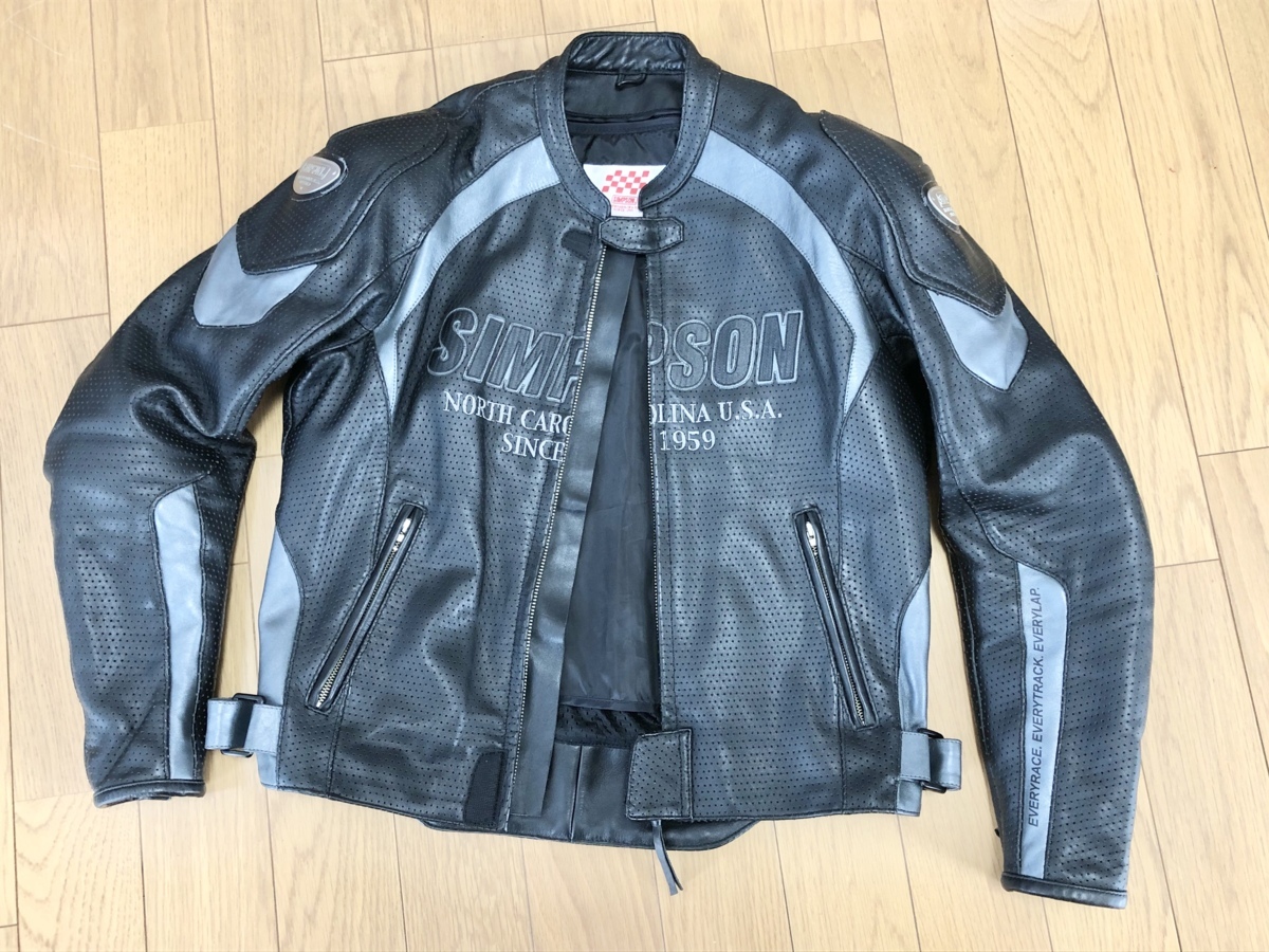 レザージャケット シンプソン SIMPSON シンプソン(SIMPSON) レザー