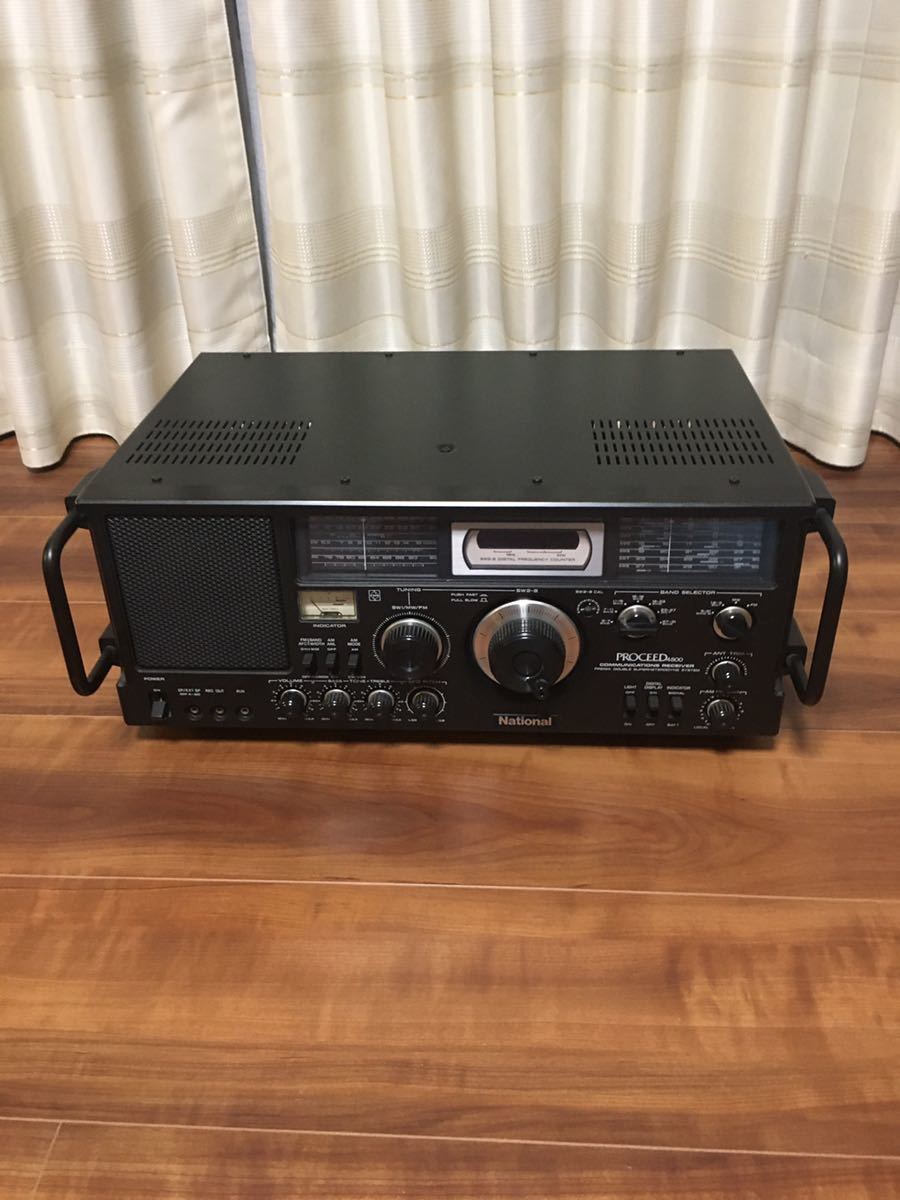 ナショナルラジオ　プロシード４８００　　　　完動品 ナショナル 完動品 BClラジオ プロシード2800 プロシード 2026年最新
