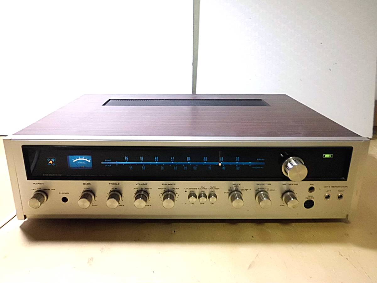  レトロ 1973年 パイオニア PIONEER レシーバーアンプ ED-660 4チャンネルシステムステレオ なんと(その他)｜売買されたオークション情報、yahooの商品情報をアーカイブ公開 - オークファン その他