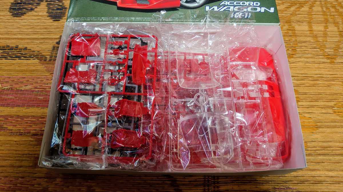 絶版 アオシマ 1/24 ホンダ アコード プレリュード スポコン 定形外710円～