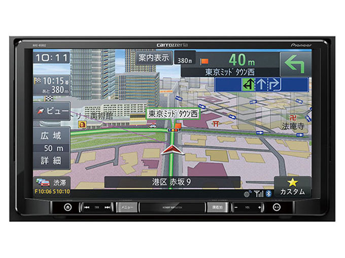 楽ナビ ⁄ AVIC-RQ902 Pioneer | 9インチ 無料地図更新 カーナビ