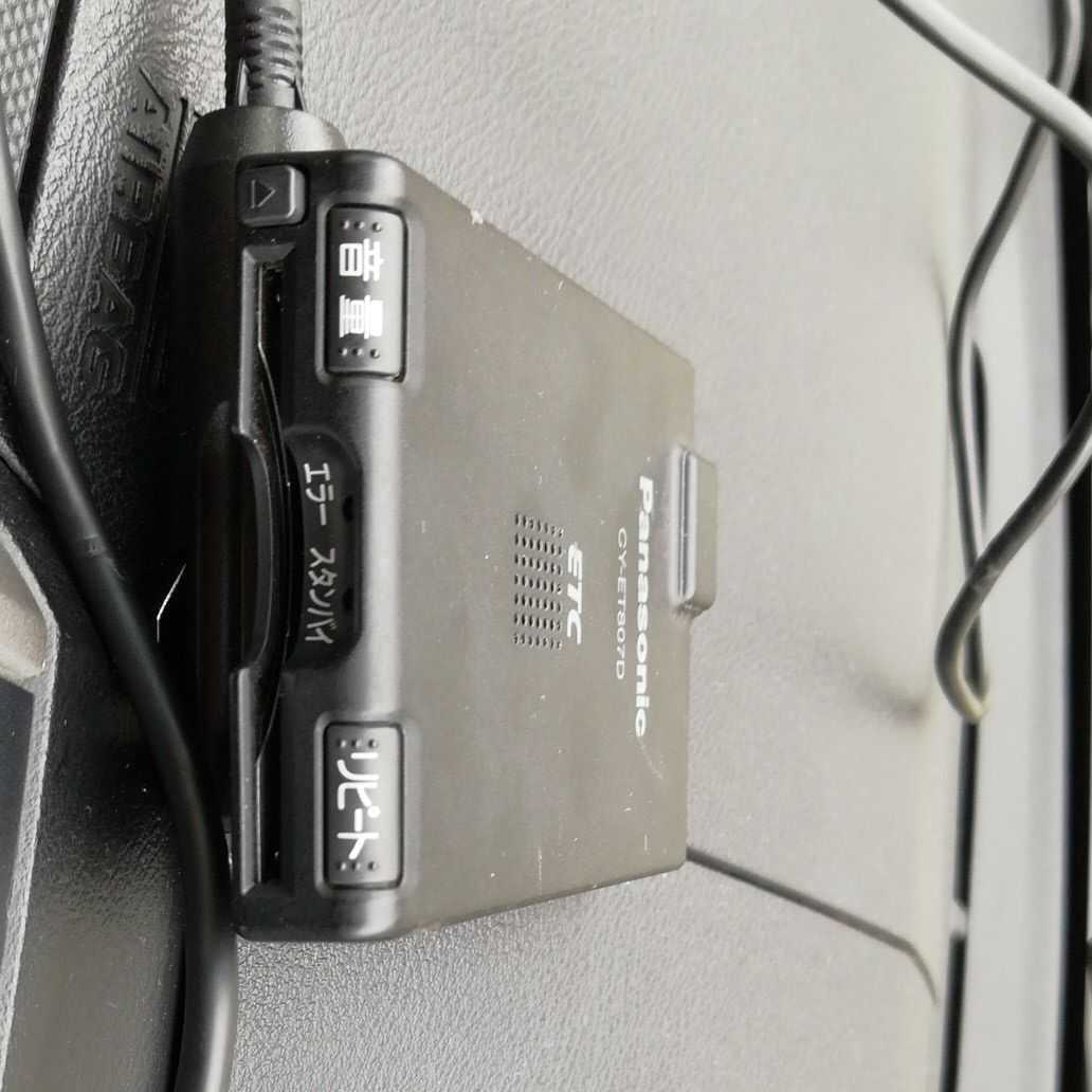★軽自動車にて使用 ETC2.0 シガー電源 音声案内付 美品 動作良好★ ☆普通自動車登録♪☆パナソニックETC☆音声案内☆簡単取付シガー